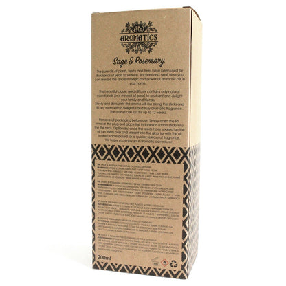 Aroma difuzér s esenciálními oleji Šalvěj & Rozmarýn 200 ml