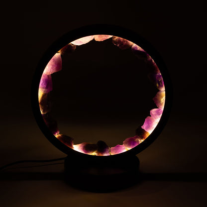 Dekorativní lampa Halo s ametystem – Zen Spirit