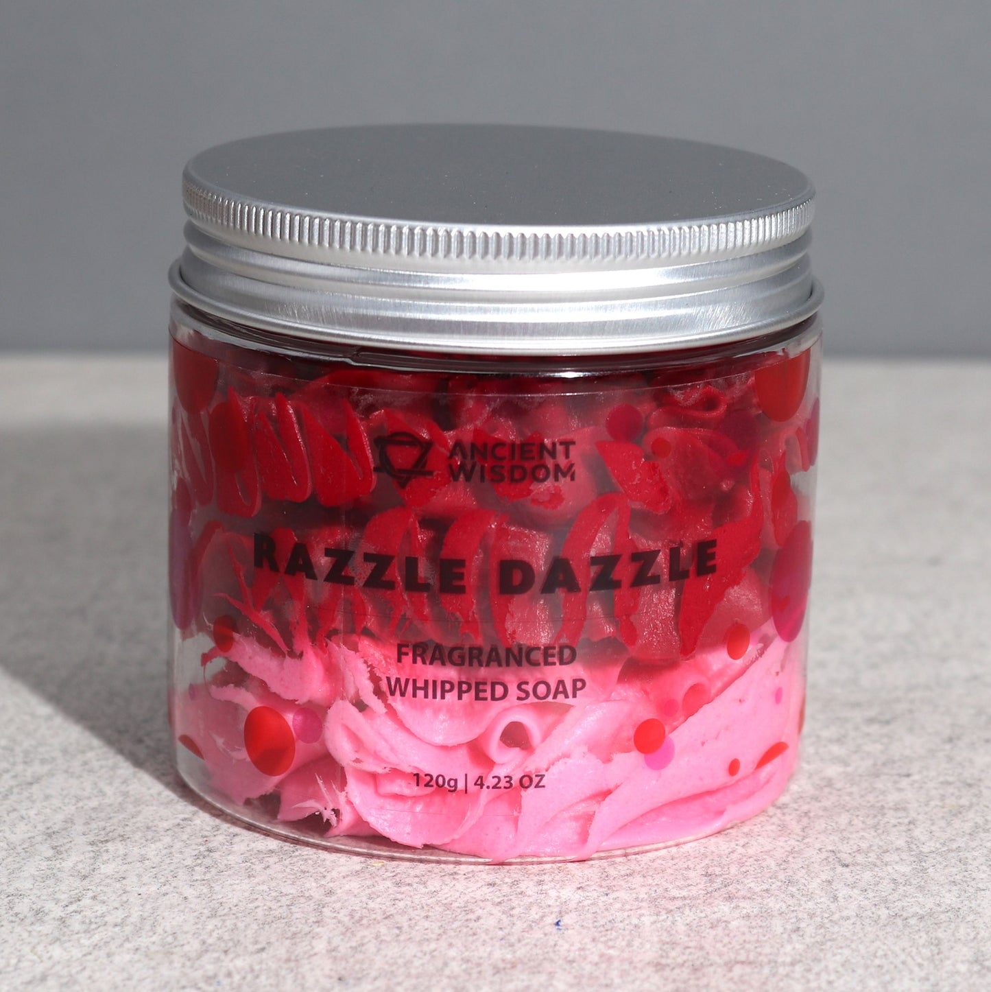 Šlehané krémové mýdlo – Razzle Dazzle 120 g