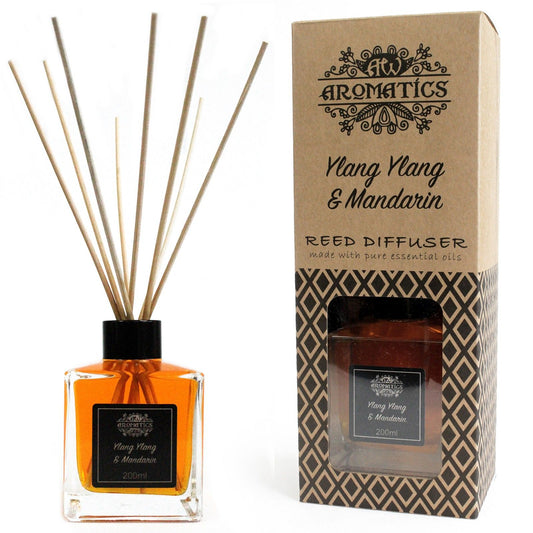 Aroma difuzér s esenciálními oleji Ylang-ylang & Mandarinka 200 ml