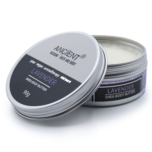 Aromaterapeutické bambucké máslo 90 g – levandule