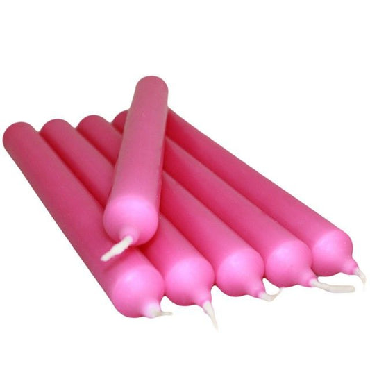 Fuchsia stolní svíčky (100 ks)