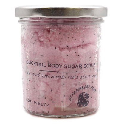 Cukrový tělový peeling s vůní - Strawberry Rum 300g