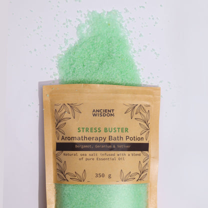 Aromaterapeutická koupelová směs 350 g – Uvolnění od stresu