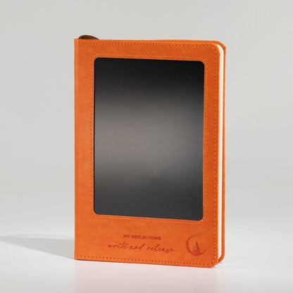 Zápisník pro vaše myšlenky A5 s LCD panelem – oranžová