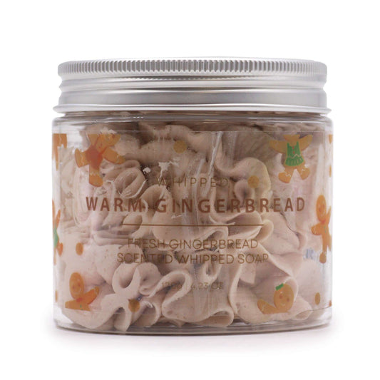 Šlehané krémové mýdlo – Warm Gingerbread 120 g
