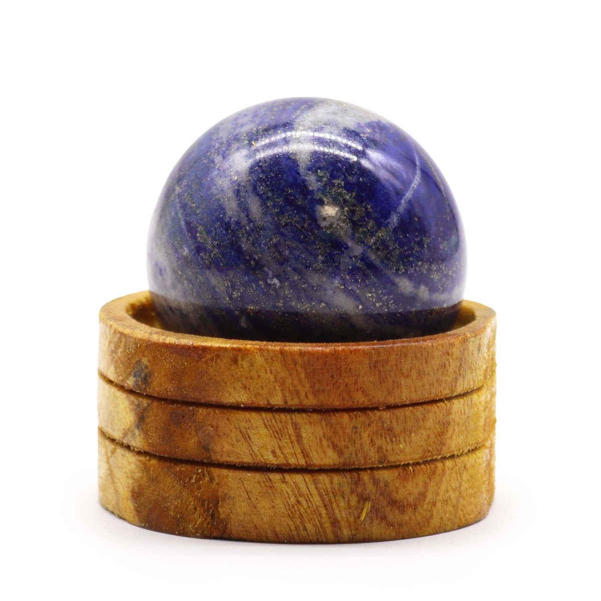 Minerální koule se stojánkem – lapis lazuli, 50 mm
