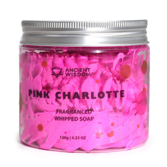 Šlehané krémové mýdlo – Pink Charlotte 120 g
