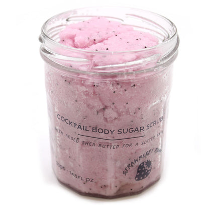 Cukrový tělový peeling s vůní - Strawberry Rum 300g