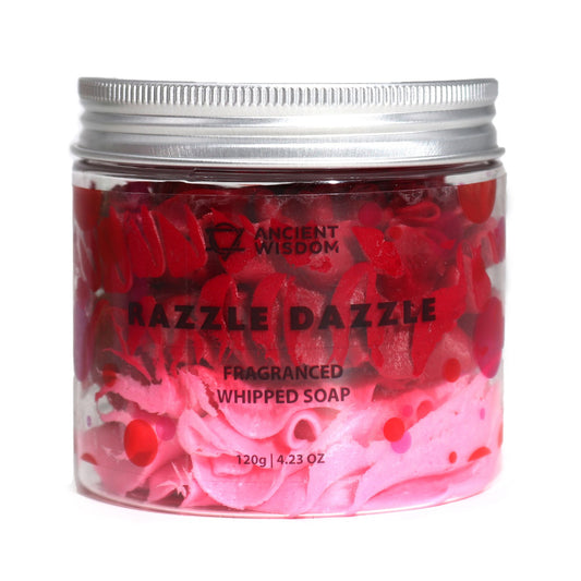 Šlehané krémové mýdlo – Razzle Dazzle 120 g