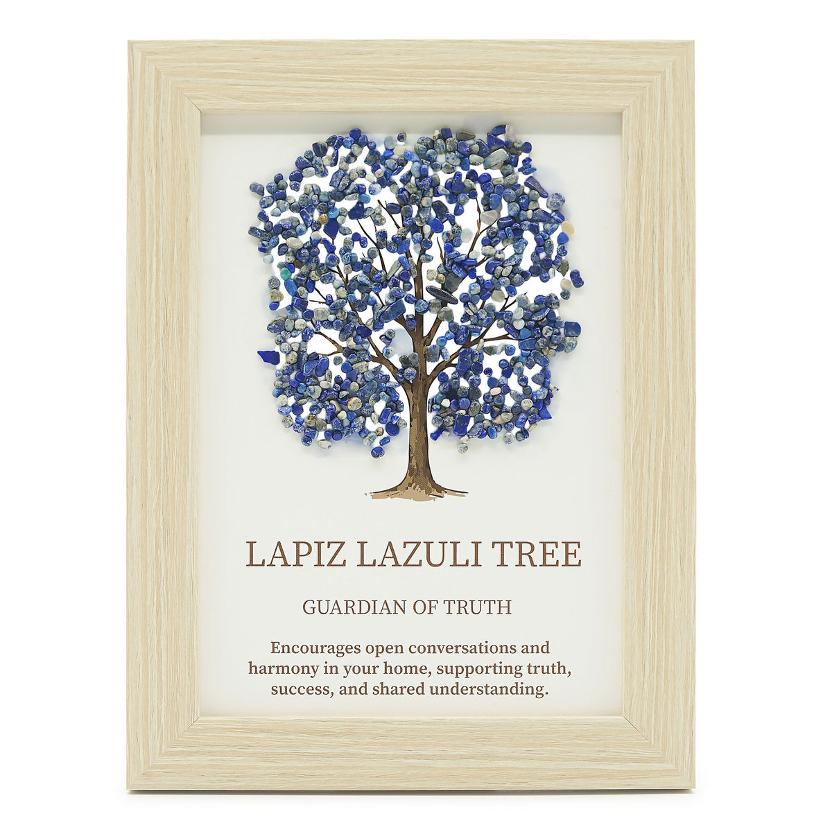 Obraz s minerály Strom života – lapis lazuli