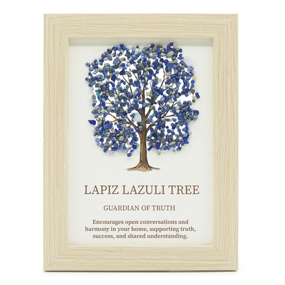 Obraz s minerály Strom života – lapis lazuli