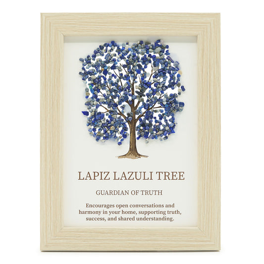 Obraz s minerály Strom života – lapis lazuli