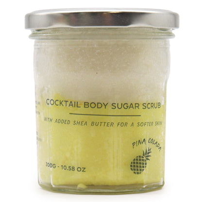 Cukrový tělový peeling s vůní – Pinacolada, 300 g
