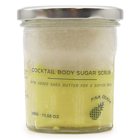 Cukrový tělový peeling s vůní – Pinacolada, 300 g
