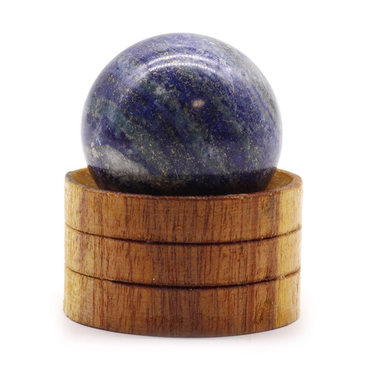 Minerální koule se stojánkem – lapis lazuli, 40 mm