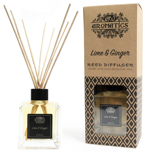 Aroma difuzér s esenciálními oleji Limetka & Zázvor 200 ml