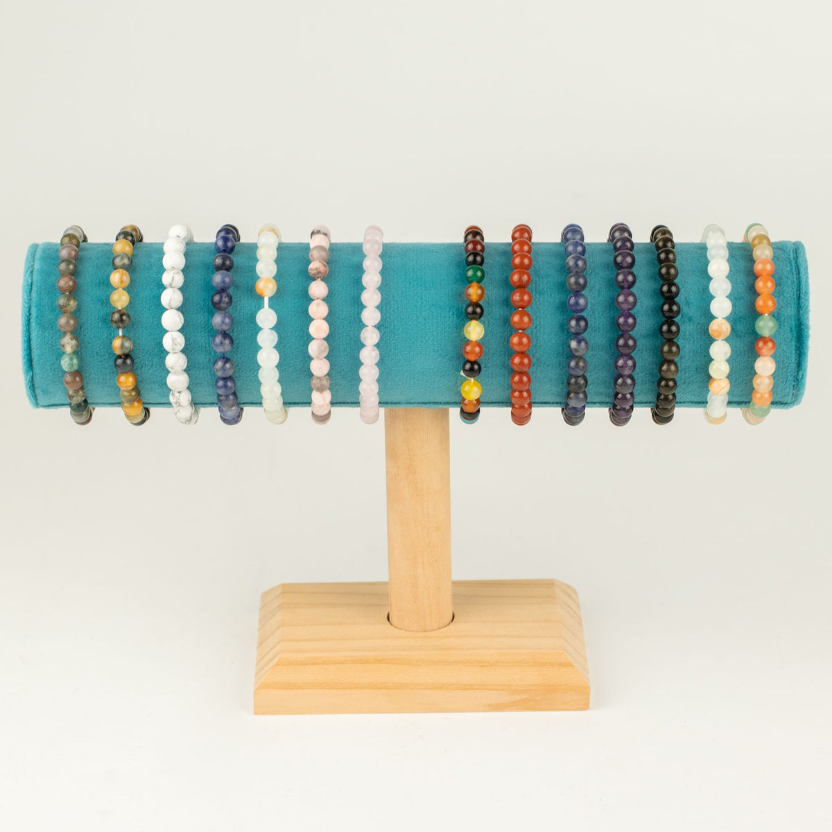 Jemný minerální náramek Petite – Moon Jade