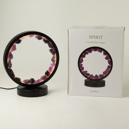 Dekorativní lampa Halo s ametystem – Zen Spirit