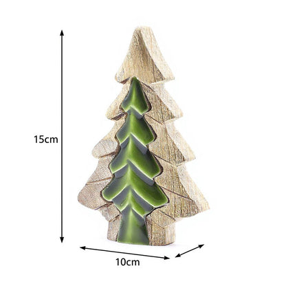 Malý Strom ve Stromu - Dřevěná Dekorace 15x10cm