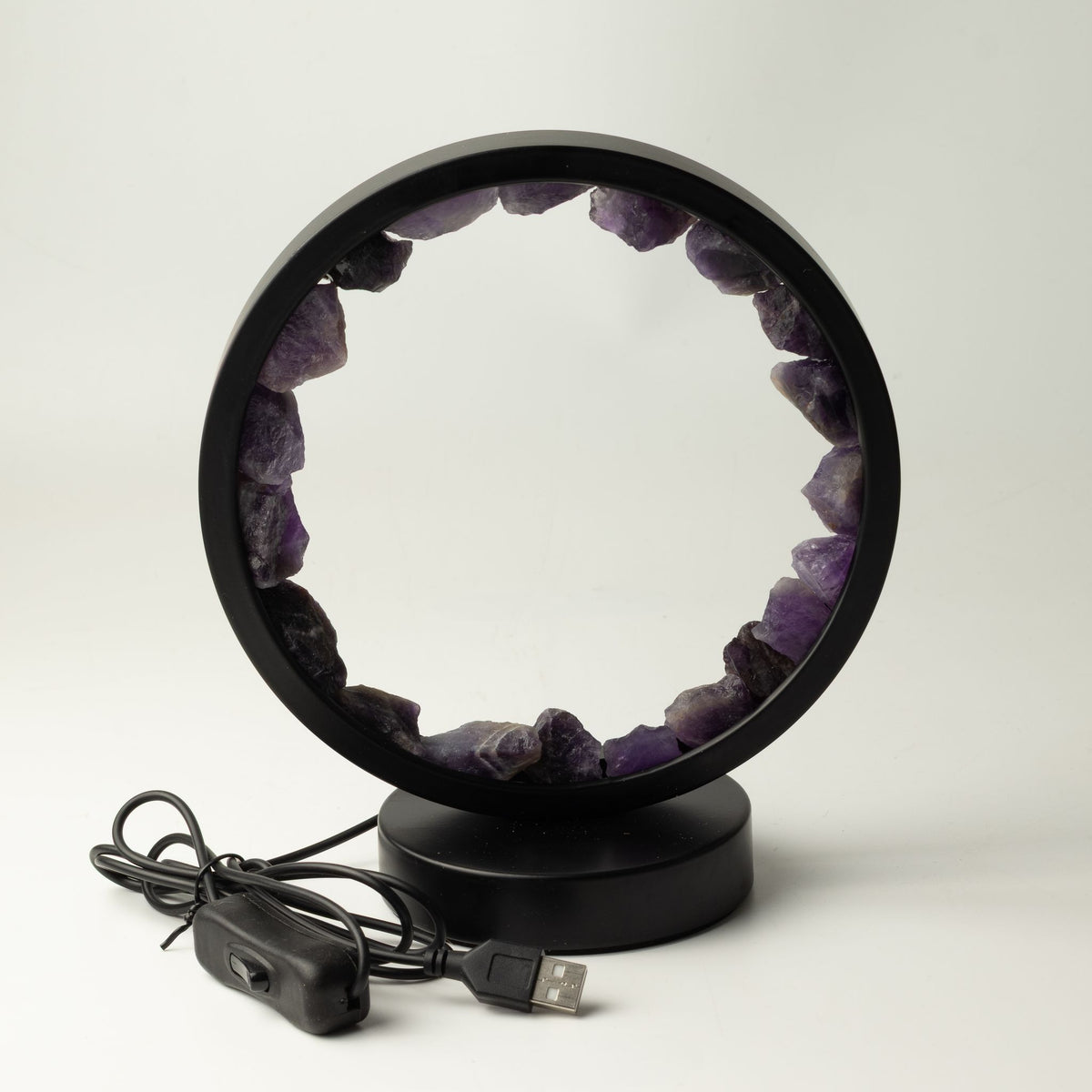 Dekorativní lampa Halo s ametystem – Zen Spirit