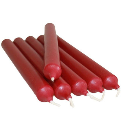 Bordové stolní svíčky (100 ks)