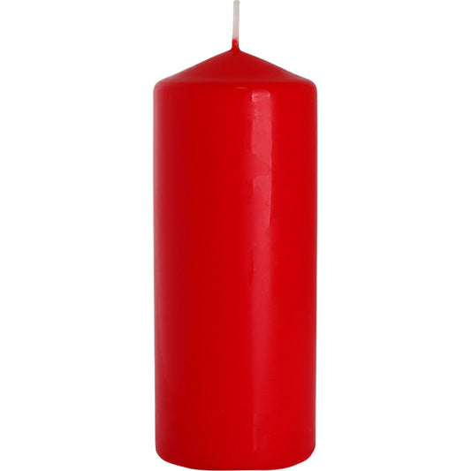 Svíčka 60 × 150 mm – červená
