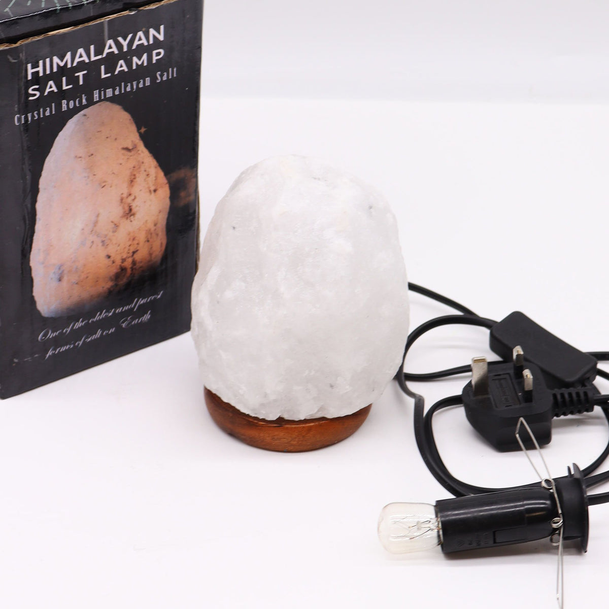 Bílá solná lampa, 1,5–2 kg