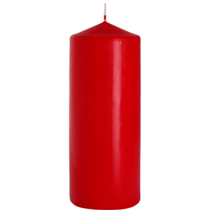 Svíčka 80 × 200 mm – červená