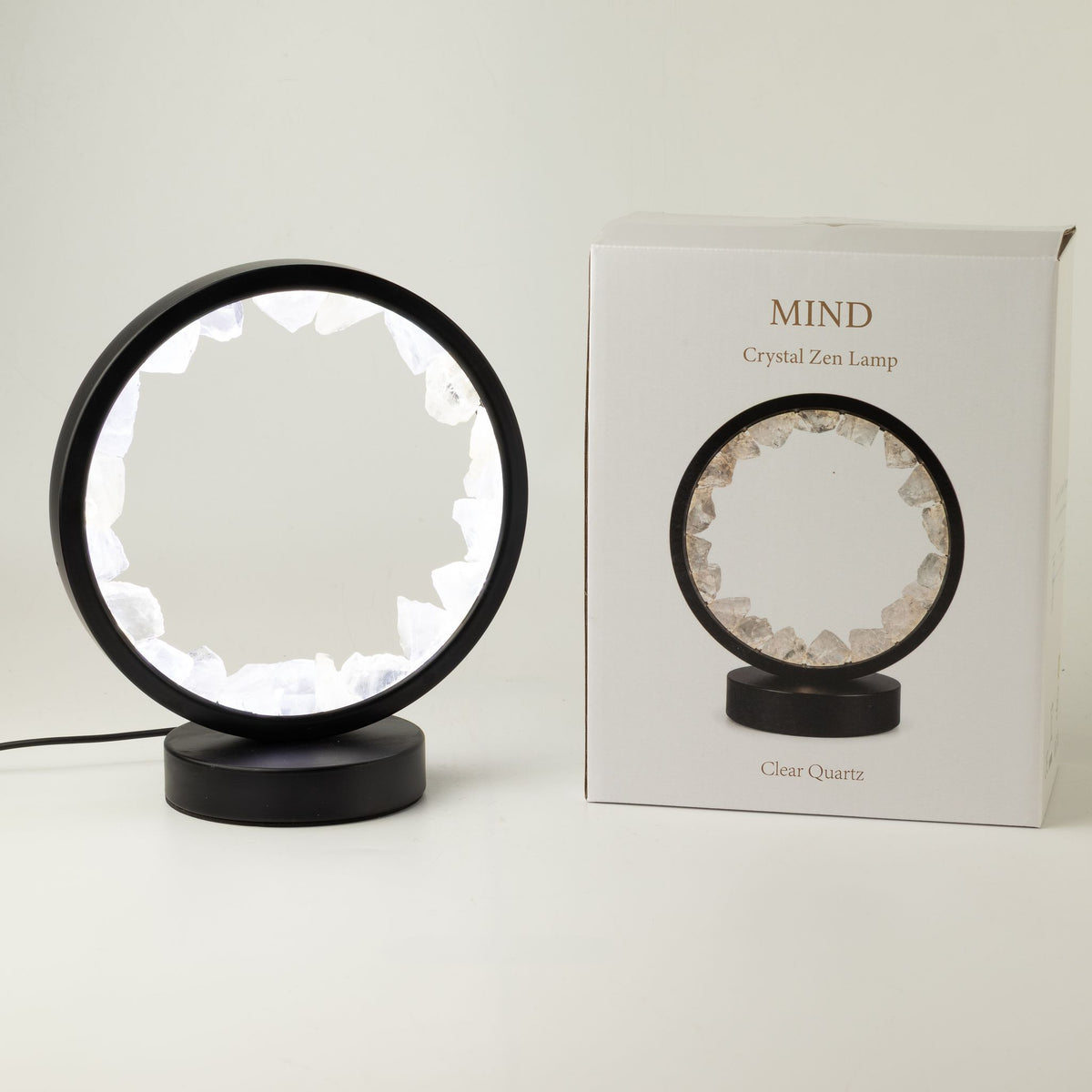 Dekorativní lampa Halo – křišťál · Zen Mind