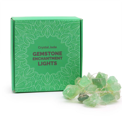 Světelný řetěz s minerály – Crystal Jade