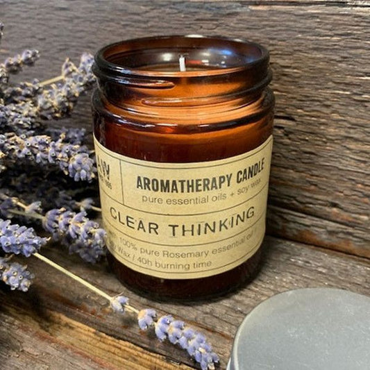 Aromaterapeutická sójová svíčka 200 g – Clear Thinking