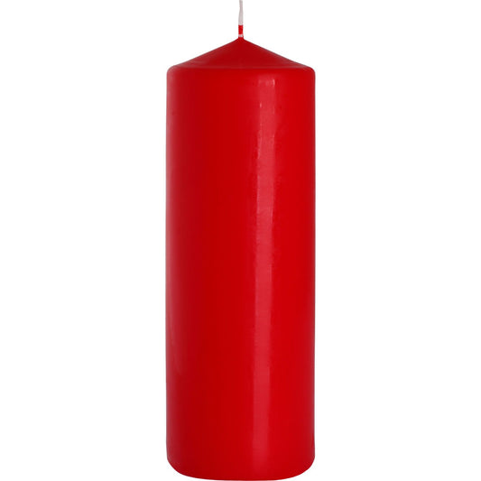 Svíčka 80 × 250 mm – červená