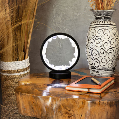 Dekorativní lampa Halo – křišťál · Zen Mind