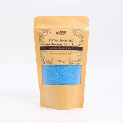 Aromaterapeutická koupelová směs 350 g – Úplné uvolnění