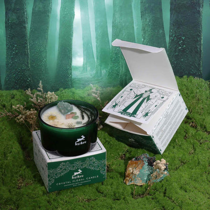 Hop Hare Křišťálová magická květinová svíčka – Mág