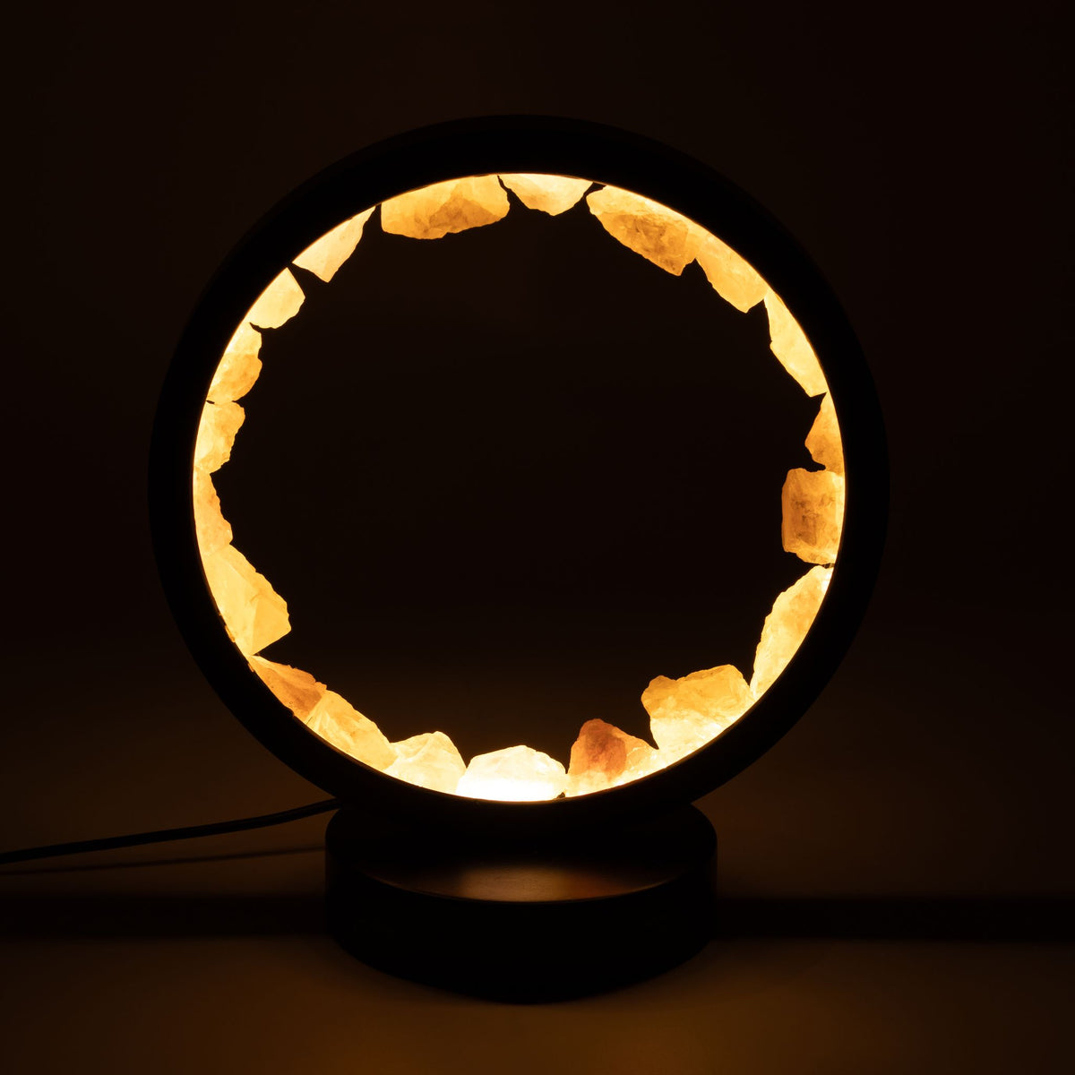 Dekorativní lampa Halo s růženínem – Zen Body