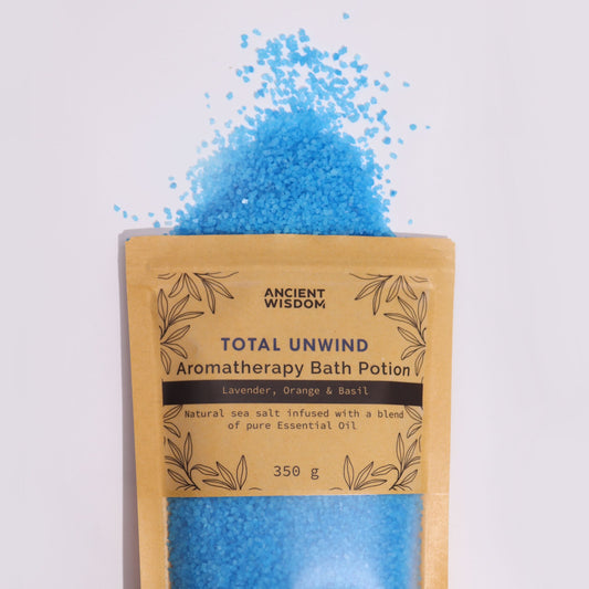 Aromaterapeutická koupelová směs 350 g – Úplné uvolnění