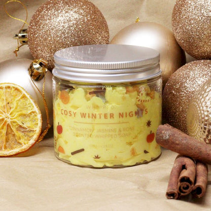 Šlehané krémové mýdlo – Cosy Winter Nights 120 g