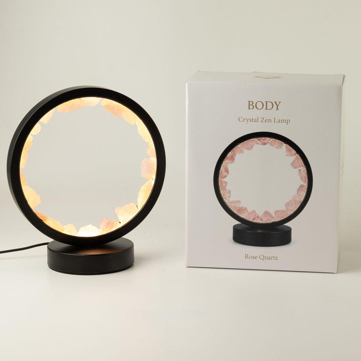 Dekorativní lampa Halo s růženínem – Zen Body