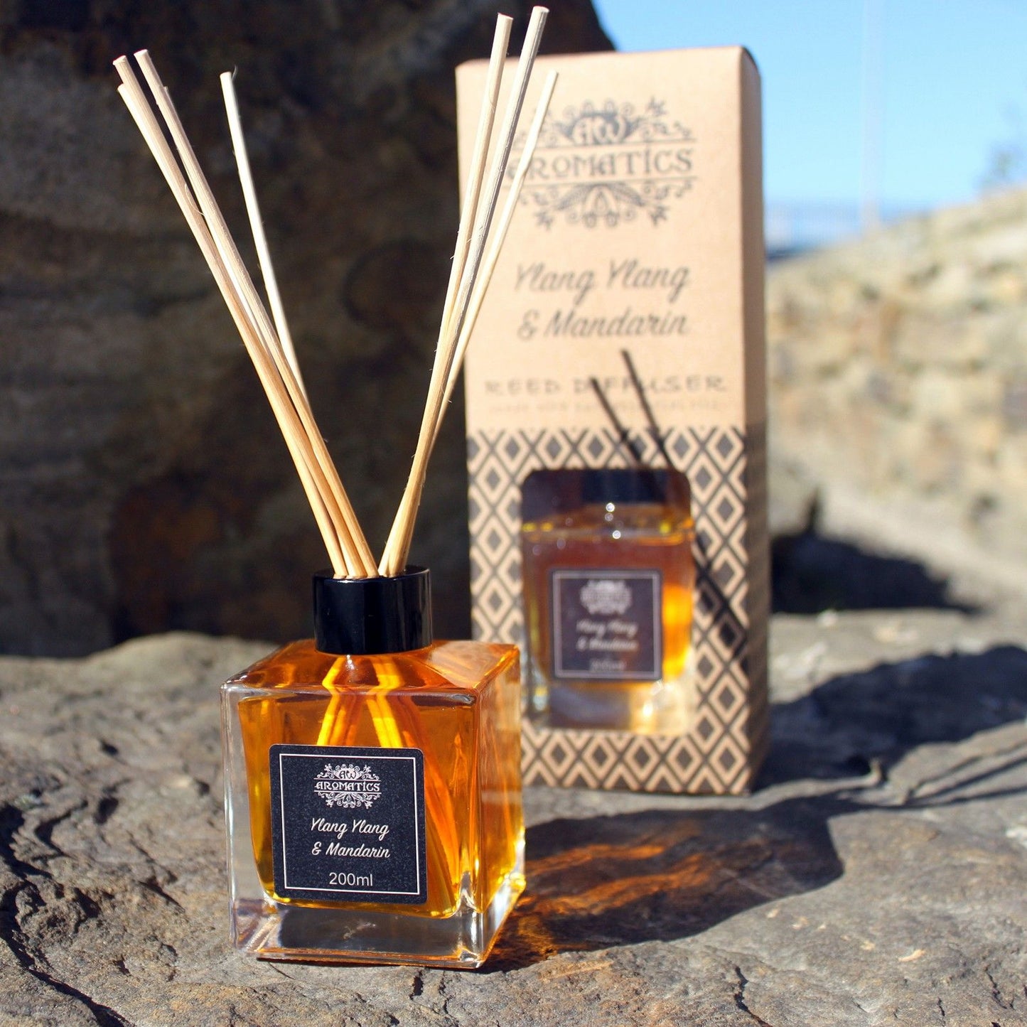 Aroma difuzér s esenciálním olejem Pačuli 200 ml