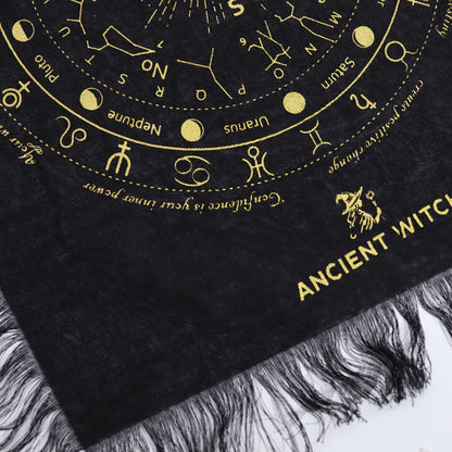 Podložka pro kyvadlo Ancient Witch – Oko · černá a zlatá