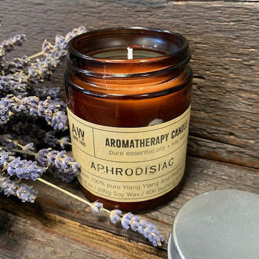 Aromaterapeutická sójová svíčka 200 g – Aphrodisiac
