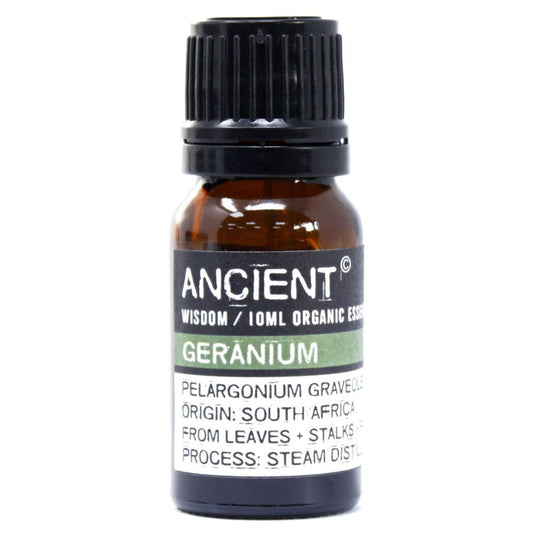 10 ml organického éterického oleje z geránia