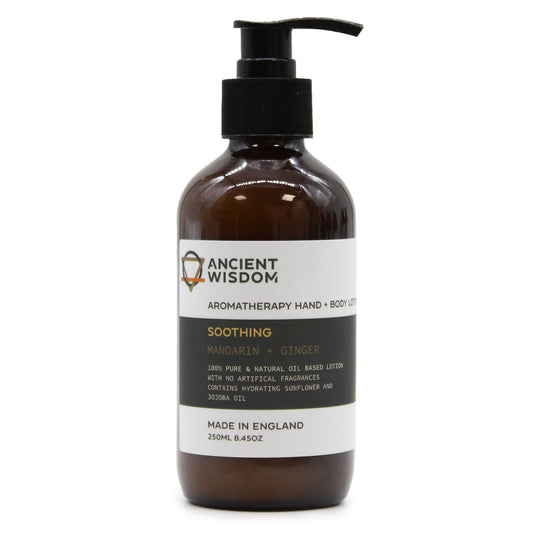 Mandarin & Ginger – mléko na ruce a tělo 250 ml