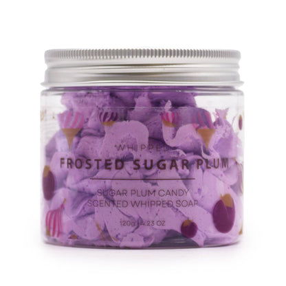 Šlehané krémové mýdlo – Frosted Sugar Plum 120 g