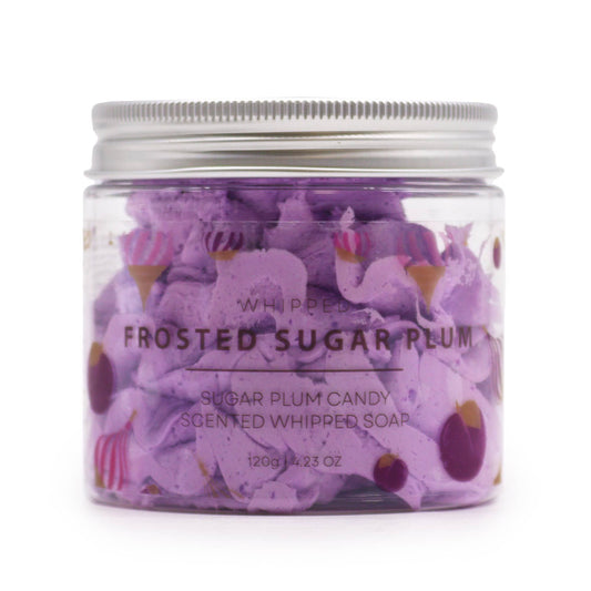 Šlehané krémové mýdlo – Frosted Sugar Plum 120 g