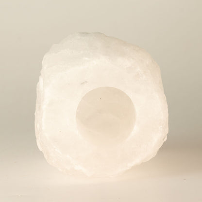 Bílý solný svícen, 600–800 g