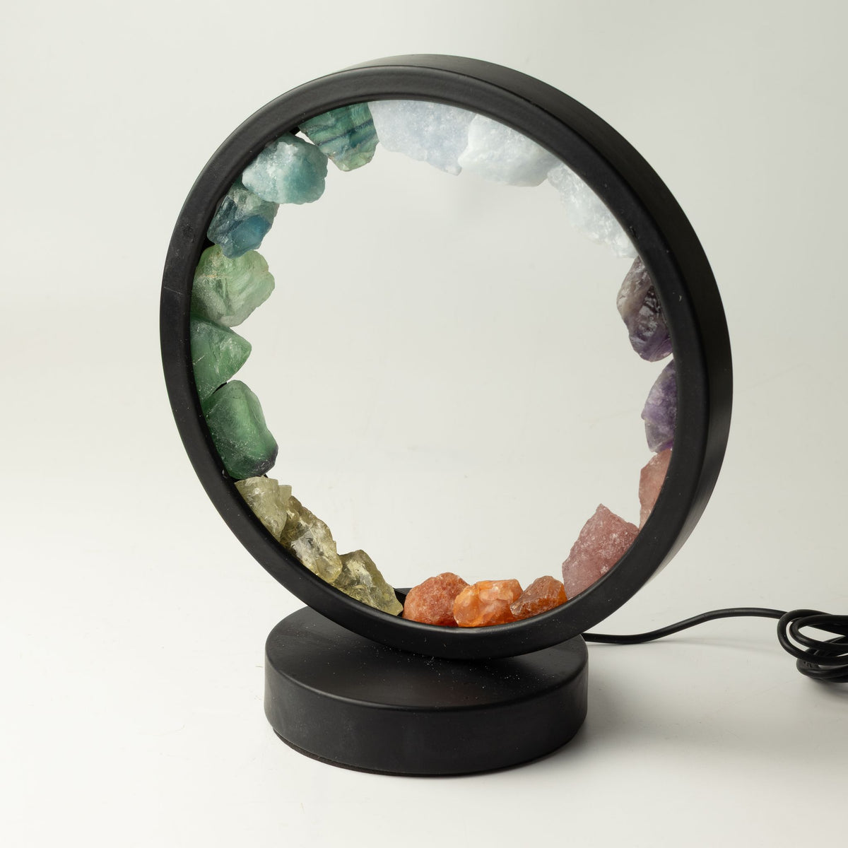 Dekorativní lampa Halo – sedm kamenů