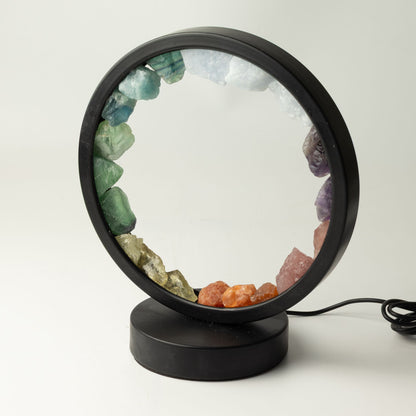 Dekorativní lampa Halo – sedm kamenů